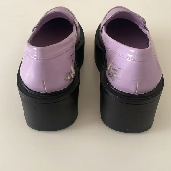 Lilac Paradise Platform Oxfords - Picture 6 of 6